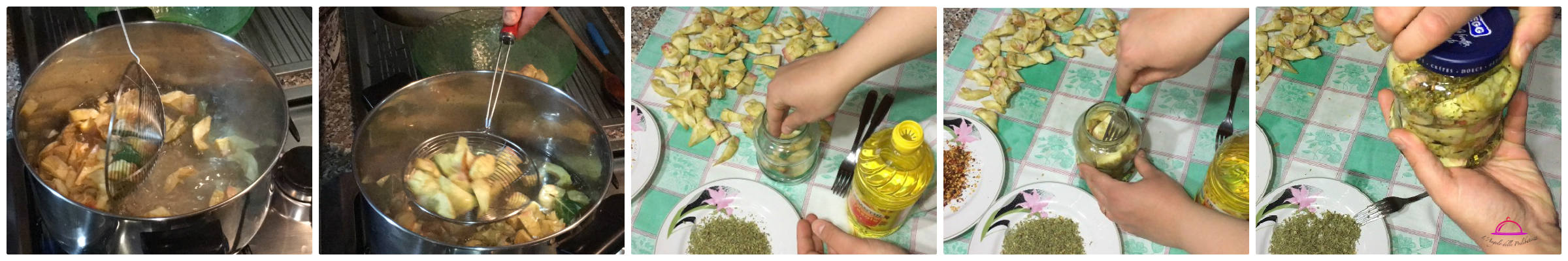 carciofini sott'olio