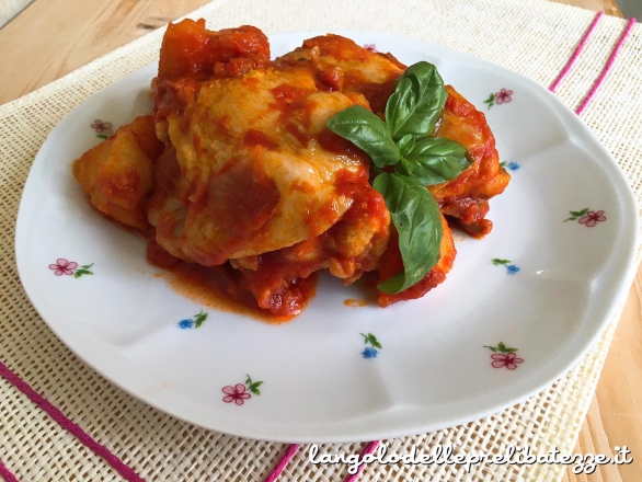 pollo stufato con patate