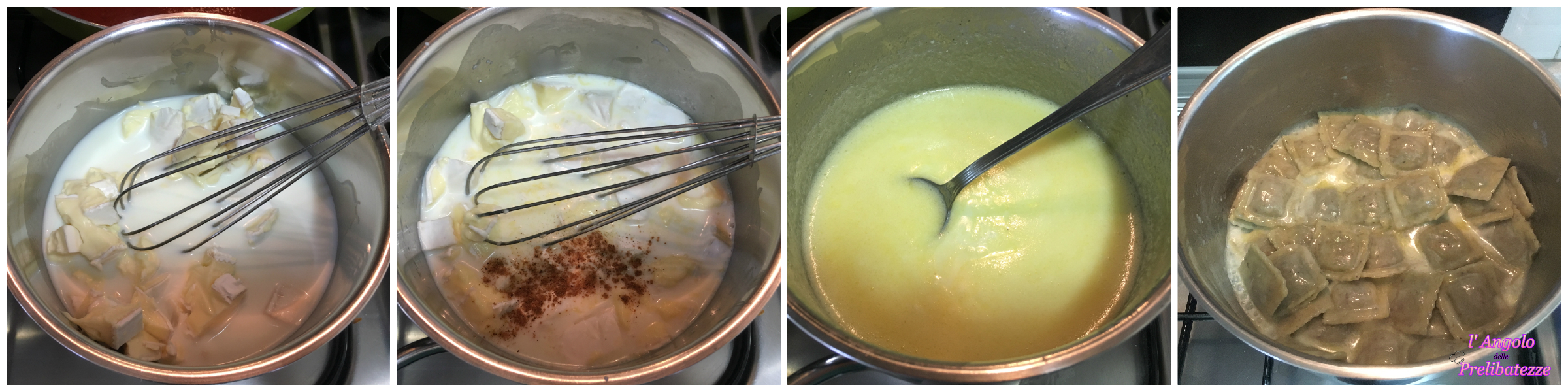 ravioli al pistacchio di Bronte