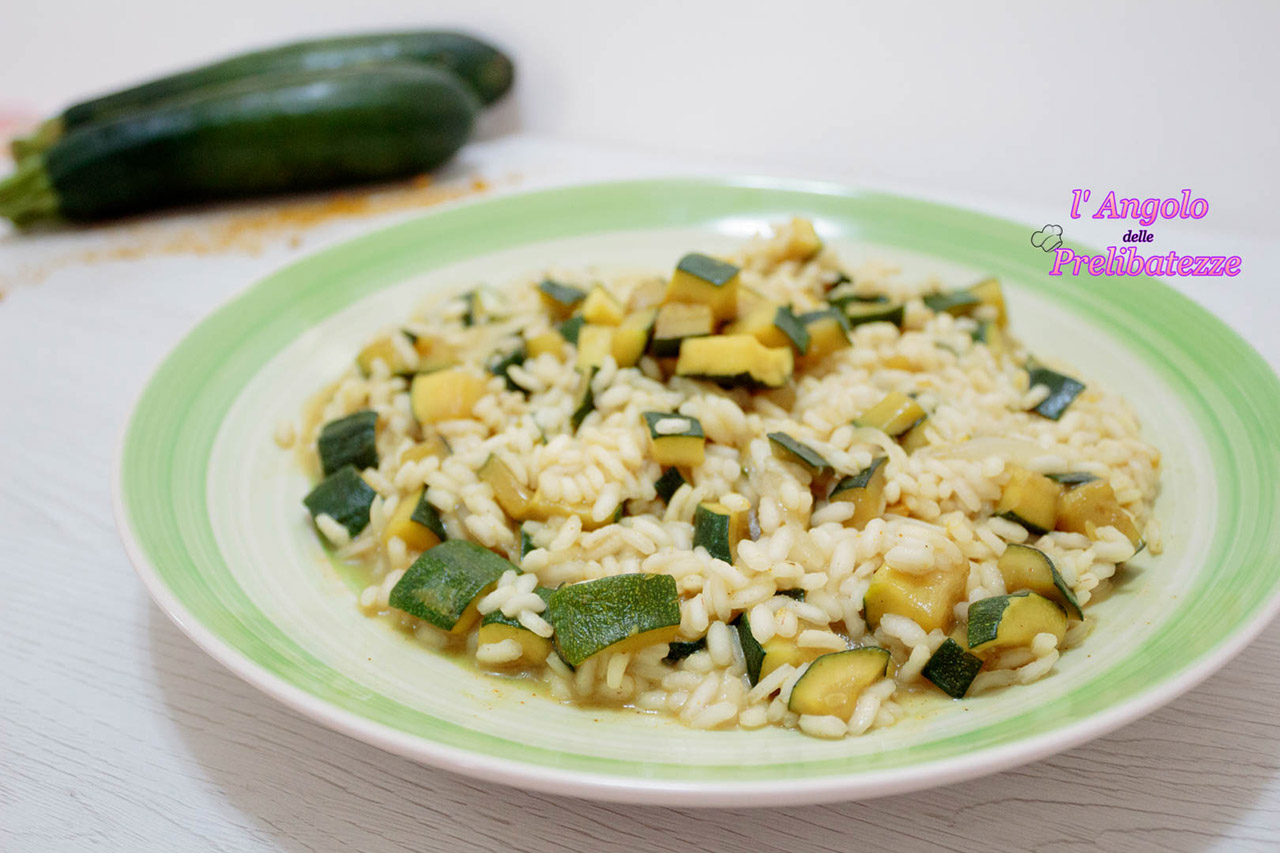 riso con zucchine e curry