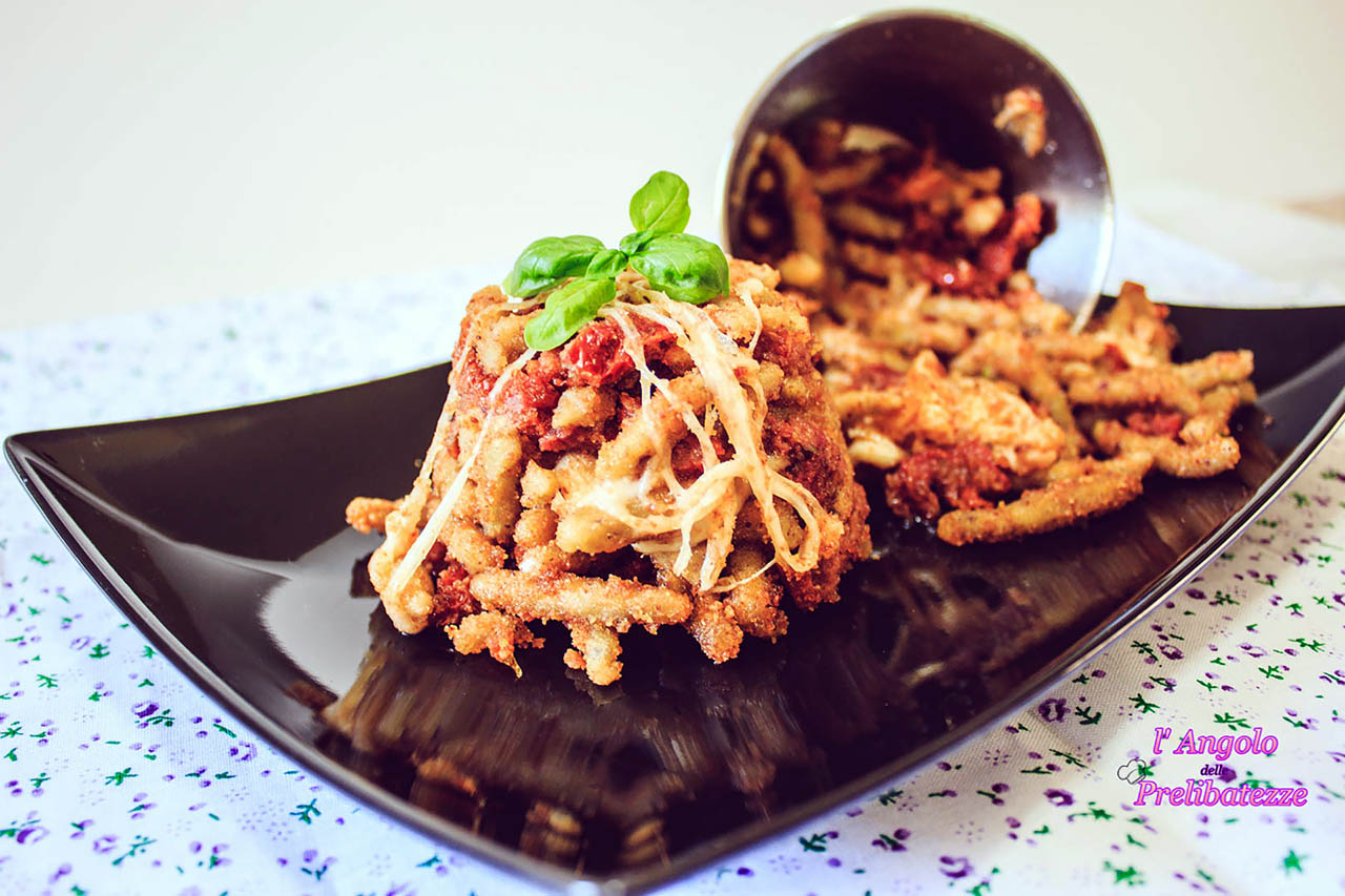 sformato gratin di strozzapreti
