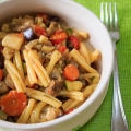 caserecce con ragù vegetariano