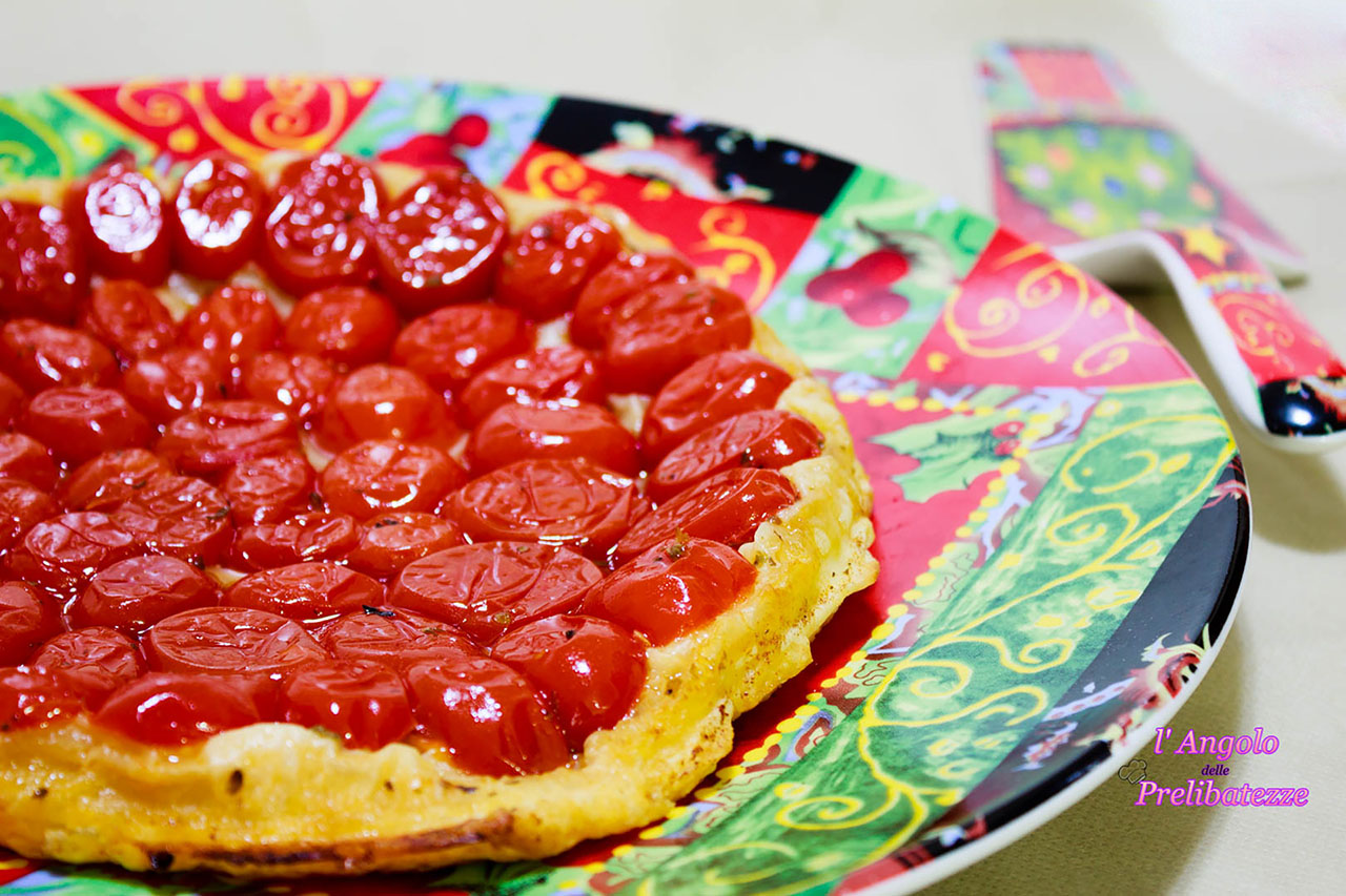 tarte tatin di datterini