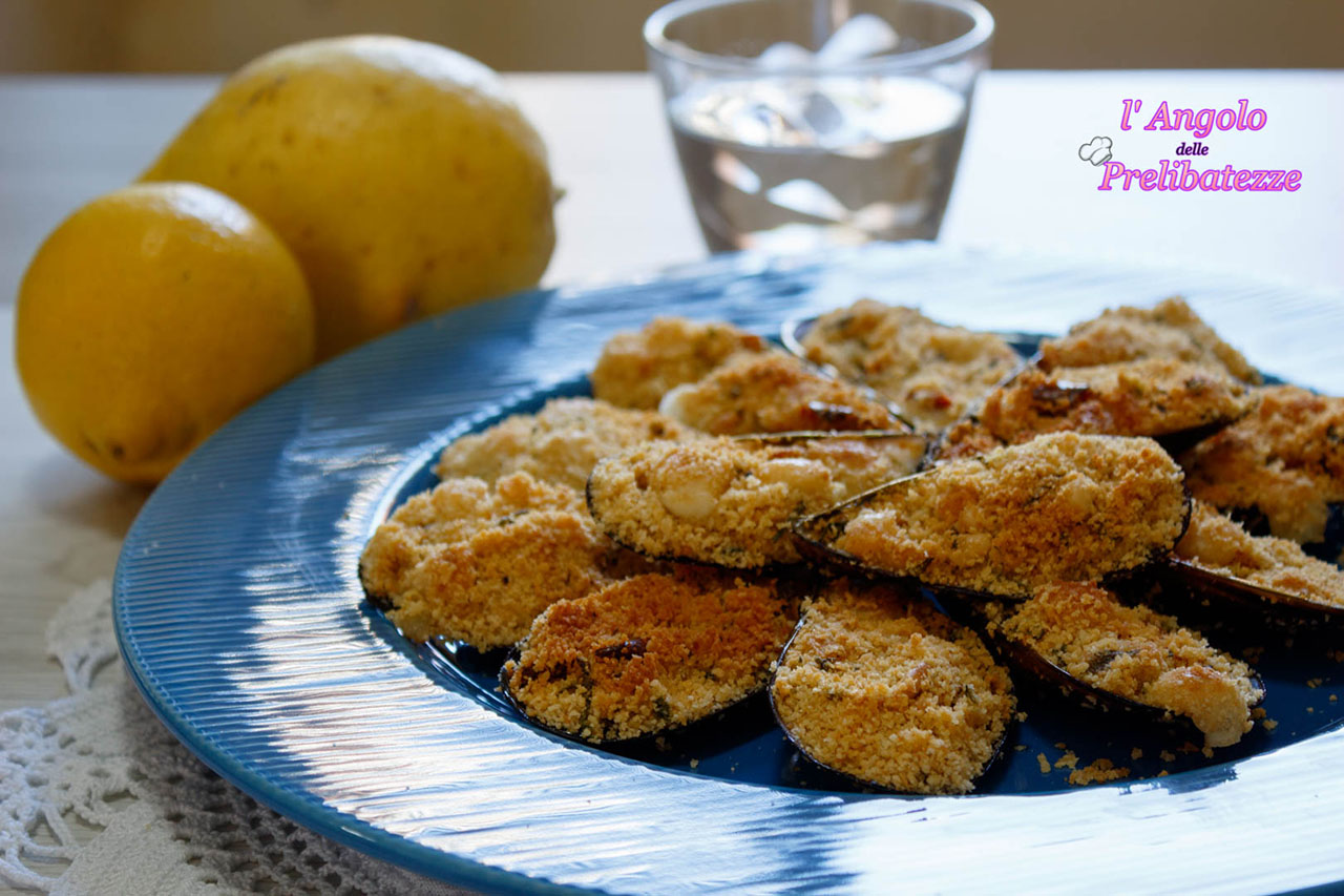 cozze di messina gratinate