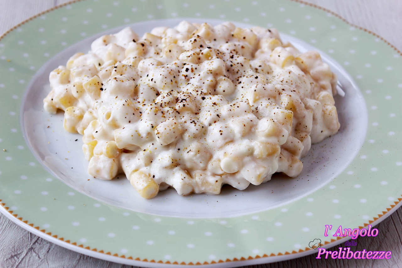 pasta con la ricotta in padella