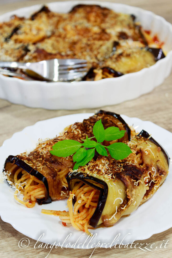 spaghetti-alla-Norma-involtini-al-forno